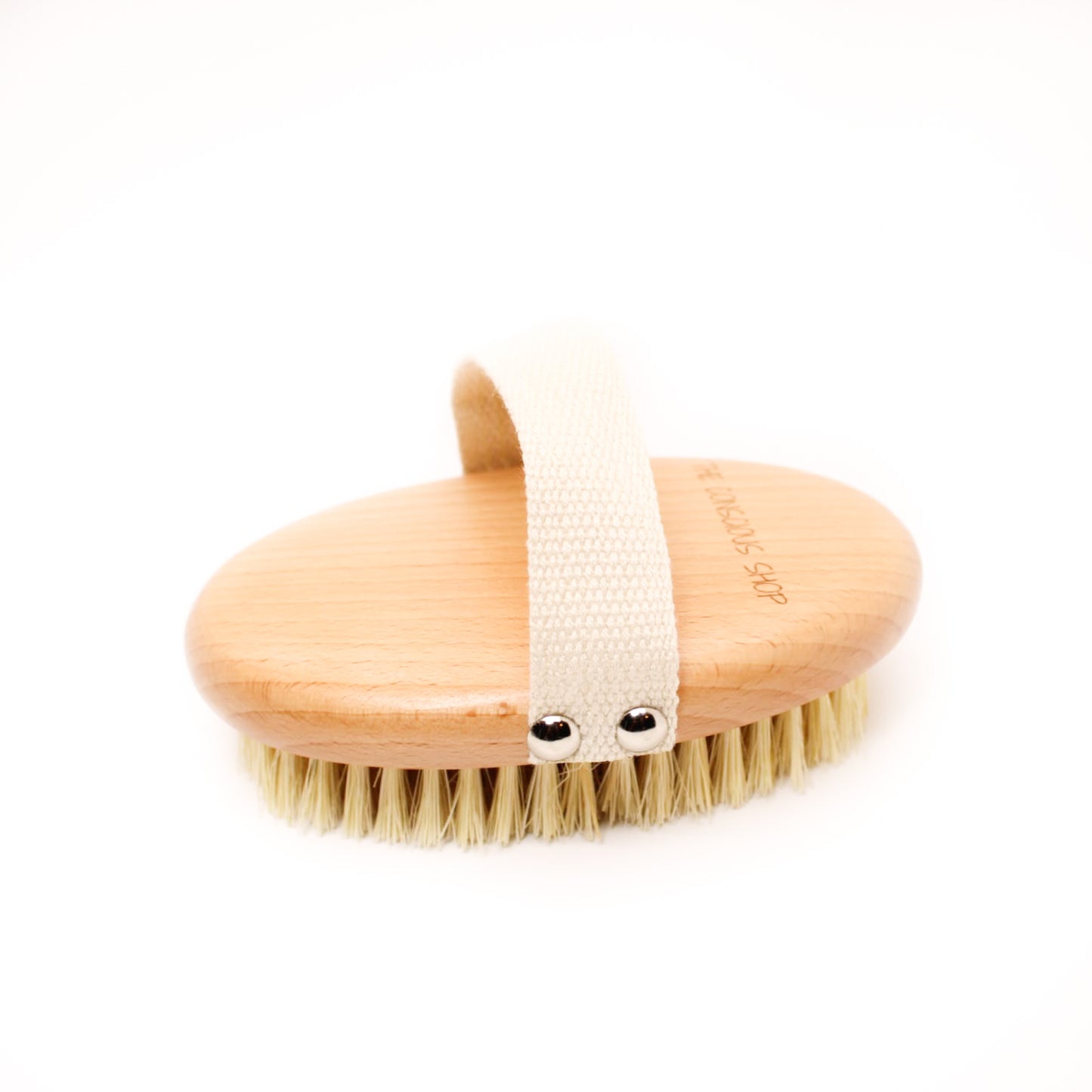 Wood Body Brush with Sisal Bristles - Shower Massage Brush